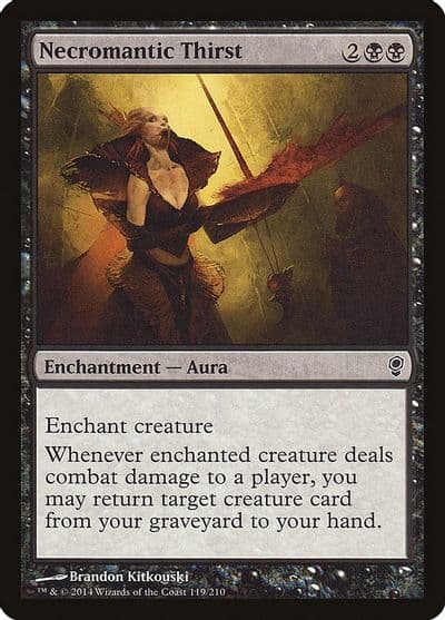 Necromantic Thirst Conspiracy Magic card