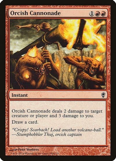 Orcish Cannonade Conspiracy Magic card