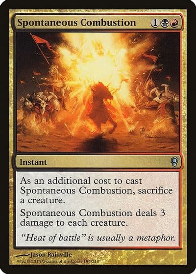 Spontaneous Combustion Conspiracy Magic card