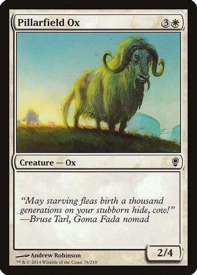 Pillarfield Ox Conspiracy Magic card