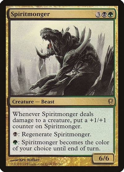 Spiritmonger Conspiracy Magic card
