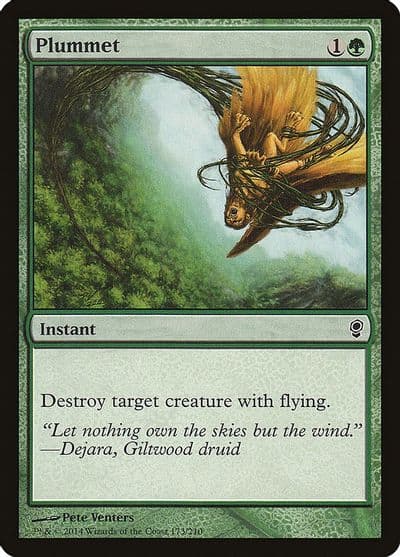 Plummet Conspiracy Magic card
