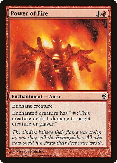 Power of Fire Conspiracy Magic card