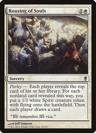 Rousing of Souls Conspiracy Magic card
