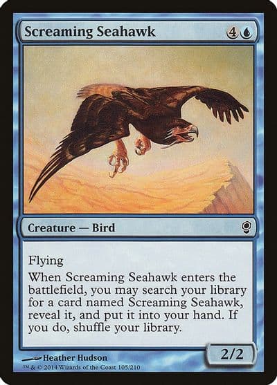Screaming Seahawk Conspiracy Magic card