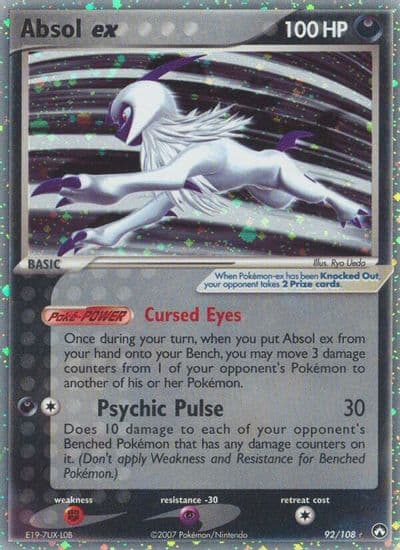 Absol ex Power Keepers Pokemon card