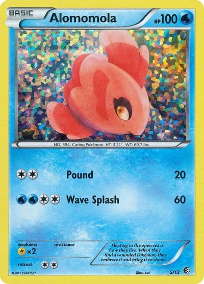 Alomomola McDonald's Promos 2011 Pokemon card