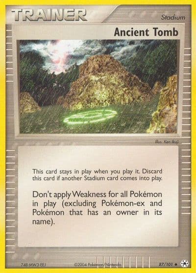 Ancient Tomb Hidden Legends Pokemon card