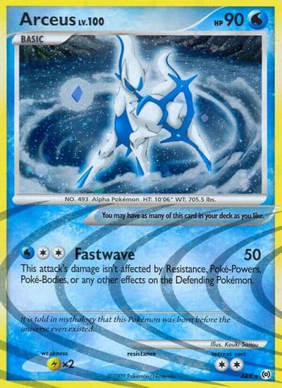 Arceus (AR4) Arceus Pokemon card