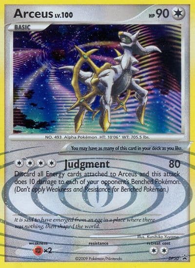 Arceus - DP50 Diamond and Pearl Promos Pokemon card