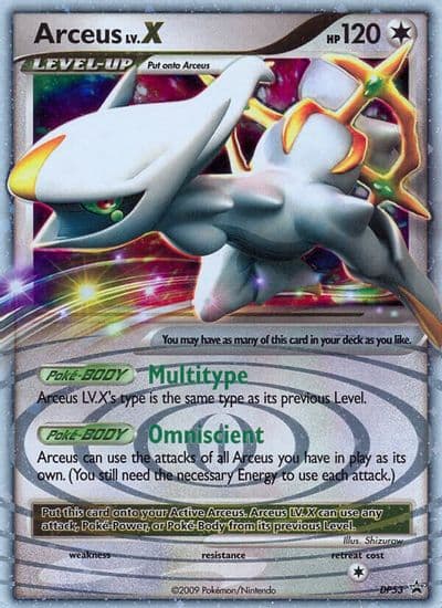 Arceus LV.X - DP53 Diamond and Pearl Promos Pokemon card