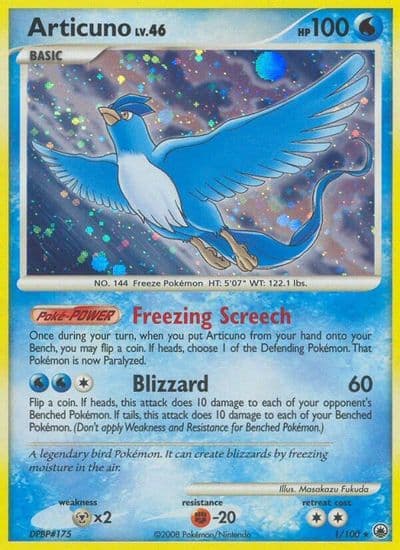 Articuno Majestic Dawn Pokemon card