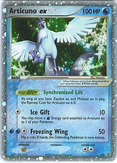 Articuno ex - 032 (EX Collector's Window Tins) Nintendo Promos Pokemon card