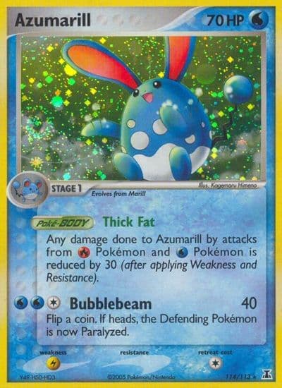 Azumarill Delta Species Pokemon card