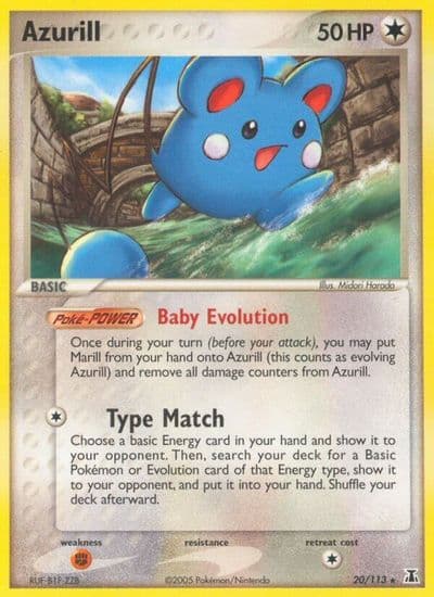 Azurill Delta Species Pokemon card