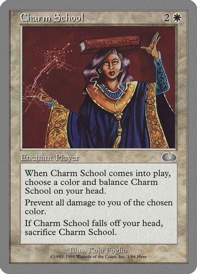 Charm School Unglued Magic card
