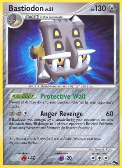Bastiodon POP Series 6 Pokemon card