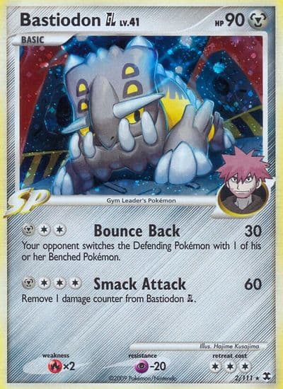 Bastiodon GL Rising Rivals Pokemon card