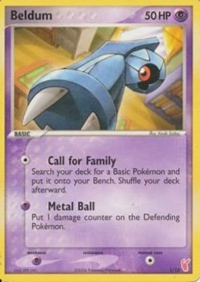 Beldum EX Trainer Kit 2: Plusle & Minun Pokemon card