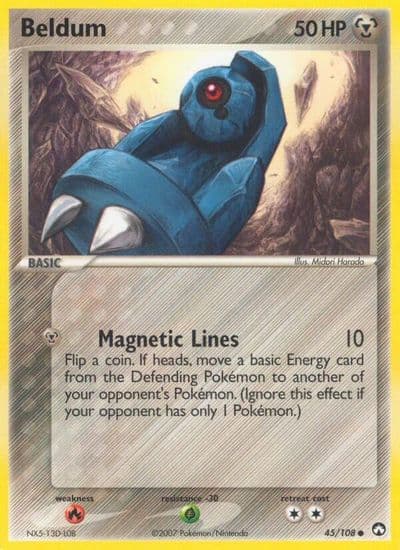 Beldum Power Keepers Pokemon card