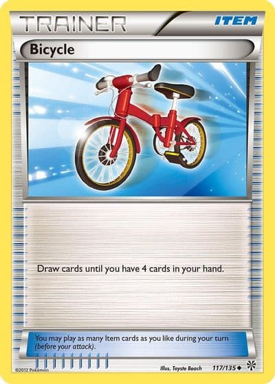 Bicycle Plasma Storm Pokemon card