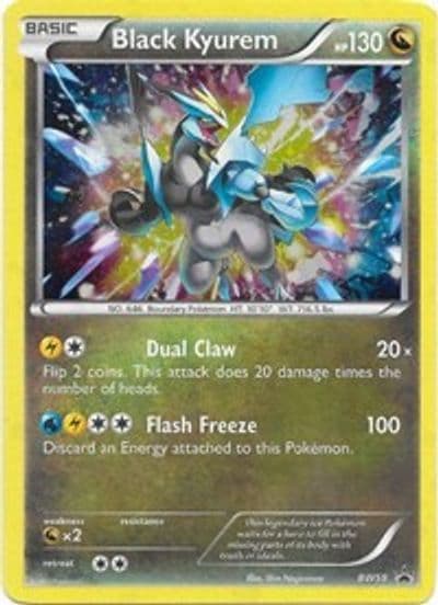Black Kyurem - BW58 Black and White Promos Pokemon card