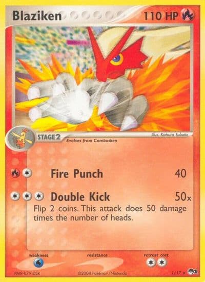 Blaziken POP Series 1 Pokemon card
