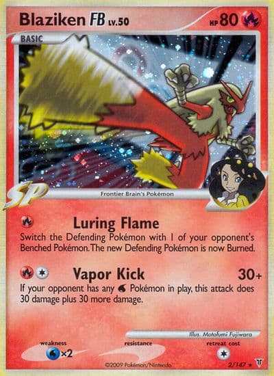 Blaziken FB Supreme Victors Pokemon card