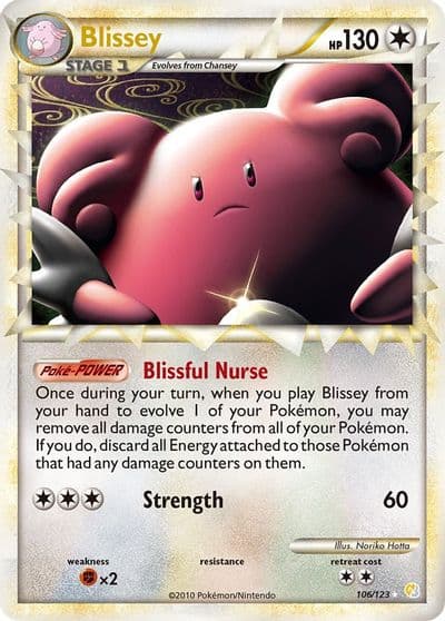 Blissey - 2011 (Ross Cawthon) World Championship Decks Pokemon card