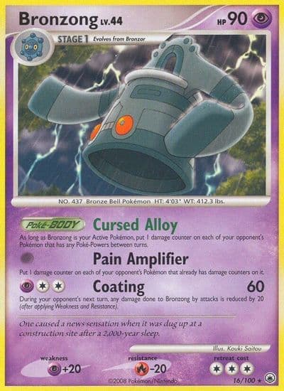 Bronzong Majestic Dawn Pokemon card