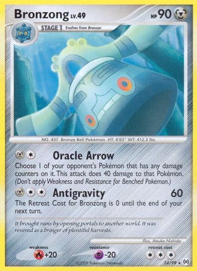 Bronzong (14) Arceus Pokemon card