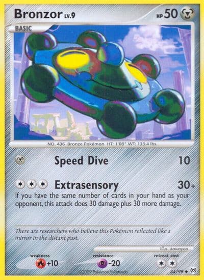 Bronzor (34) Arceus Pokemon card