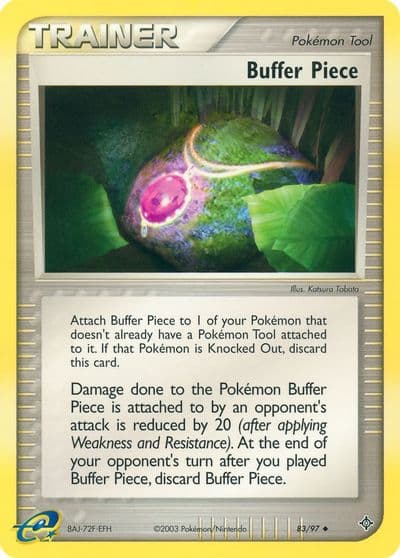 Buffer Piece Dragon Pokemon card