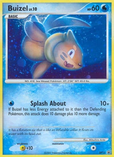 Buizel - DP13 Diamond and Pearl Promos Pokemon card