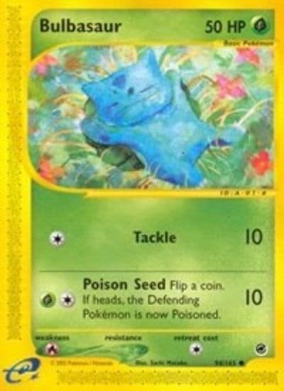 Bulbasaur (94) Expedition Pokemon card