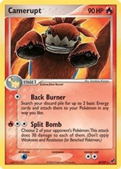 Camerupt (EX Deoxys) Deck Exclusives Pokemon card