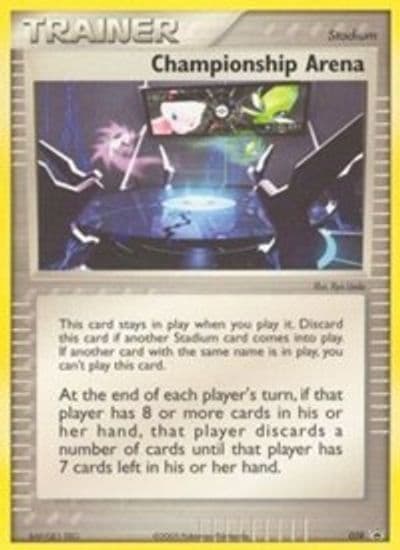 Championship Arena - 028 (2005 World Championships) Nintendo Promos Pokemon card