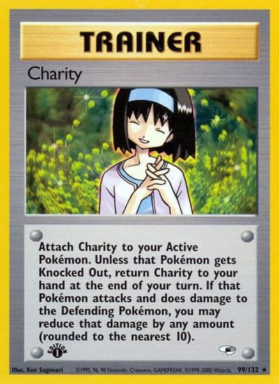 Charity Gym Heroes Pokemon card
