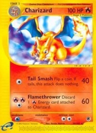 Charizard (39) Expedition Pokemon card