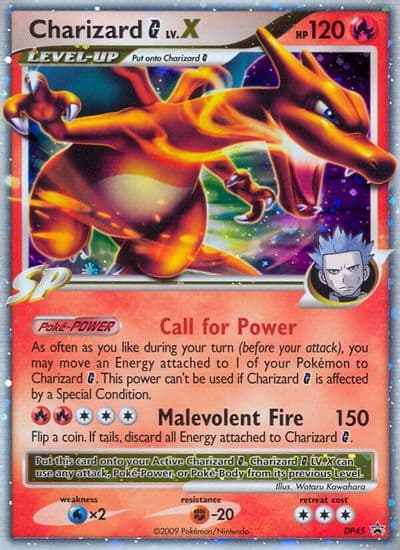 Charizard G LV.X - DP45 Diamond and Pearl Promos Pokemon card