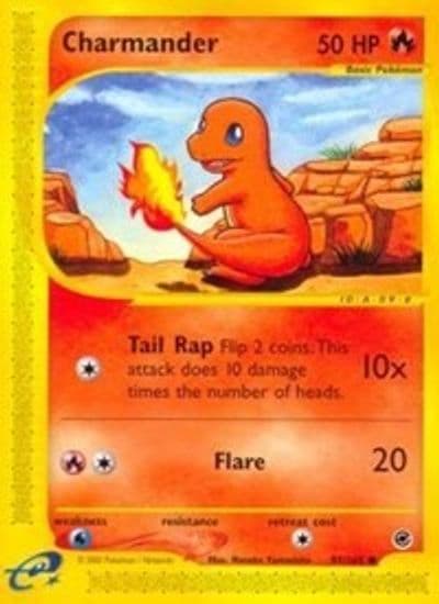 Charmander (97) Expedition Pokemon card