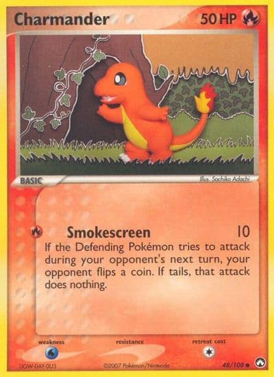 Charmander Power Keepers Pokemon card