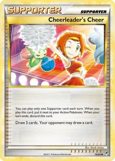 Cheerleader's Cheer Call of Legends Pokemon card