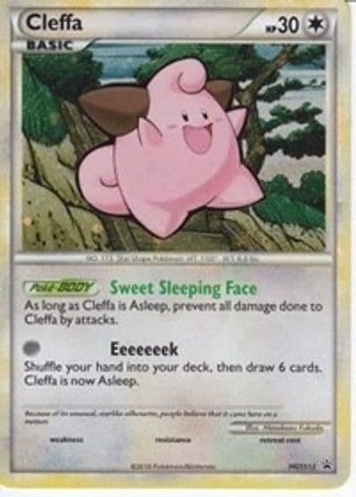 Cleffa - HGSS12 HGSS Promos Pokemon card
