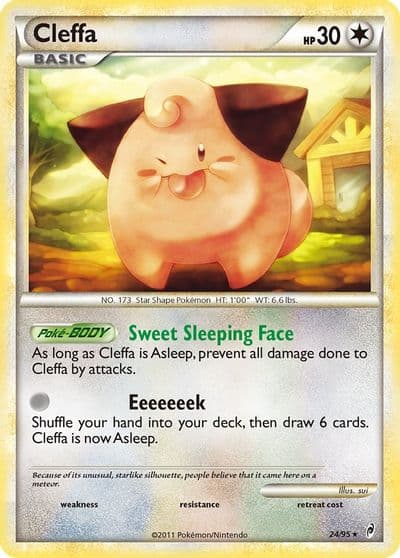 Cleffa Call of Legends Pokemon card