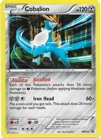 Cobalion - BW72 Black and White Promos Pokemon card