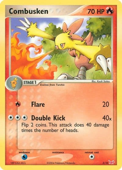 Combusken EX Trainer Kit 1: Latias & Latios Pokemon card
