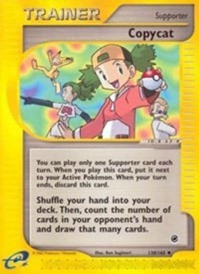 Copycat Expedition Pokemon card