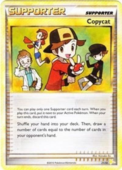 Copycat HGSS Trainer Kit: Gyarados & Raichu Pokemon card