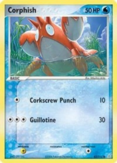 Corphish Holon Phantoms Pokemon card